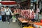 Pengzhou, China: Long Xing Market Butcher Shop