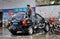 Pengzhou, China: Man Washing Car