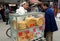 Pengzhou, China: Muslim Selling Nan Bread