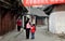 Pengzhou, China: People on Hua Lu