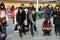 Pengzhou, China: People Playing Ring Toss