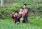 Pengzhou, China: Three Happy Children