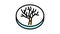 penicillium mold fungi color icon animation