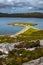 Peninsula Ard Neakie With Lime Kilns At Loch Eriboll In Scotland