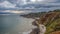The Peninsula of Howth Head, Seashore of cliffs, bays and rocks landscape, Dublin, Ireland