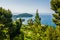 Peninsula in Mediterranean Sea near Nice