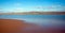 Peninsula between Pacific and Santa Maria river at Rancho Guadalupe Sand Dunes Preserve - Central coast California USA