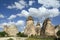 Penis shaped stone in the Love Valley,rock formations in Cappadocia