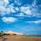 Peniscola Castle and beach in Castellon Spain