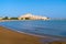 Peniscola Spain south beach and castle
