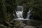 Penllergare waterfall in Swansea