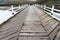 Penmaenpool toll bridge, evening