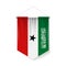 Pennant Flag Icon of Somaliland