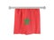 Pennant with flag of morocco