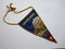 Pennant, small flag, table flag with coat of arms. Souvenir from Switzerland, Grindelwald,