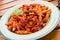 Penne arrabiata