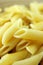 Penne pasta close up