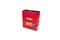 Penne rigate bronze  pack of Barilla Italian pasta on white