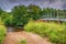 Pennine Way Footbridge over River Rede