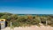 Pennington Bay in Kangaroo Island. Amazing aerial view of coastline from drone on a sunny day