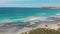 Pennington Bay is a wonderful beach in Kangaroo Island, South Australia. Aerial view from drone