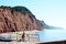 Pennington Point cliffs and beach, Sidmouth.