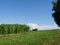 Pennsylvania Amish farmer and horses work fields