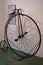 The penny-farthing bicycle