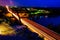 Pennybacker 360 Bridge Night Shot from Top