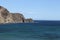 The Penon Blanco beach in Isleta del Moro village in Almeria