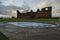 Penrith Castle and play park with paddling pool