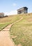 Penshaw Monument in Northern England UK near Washington Sunderland. A Northeast Landmark on a