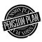 Pension Plan rubber stamp