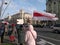 Pensioners march against Lukashenko\'s regime on October 26 in Minsk Belarus