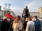 Pensioners and students march against Lukashenko\'s regime on October 26 in Minsk Belarus