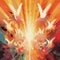 Pentecost: A Powerful Image of the Holy Spirit Descending as Tongues of Fire