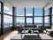Penthouse interior: ultra realistic medium shot hyper