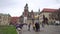 People around the Wawel Castle