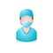 People Avatar Icons - Nurse