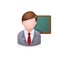 People Avatar Icons - Teacher