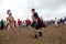 People on the beach, Belgium