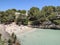 People at the beach Cala Serena, Mallorca