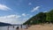 People at Beach - Devil`s Lake State Park - Baraboo, WI