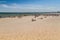 People on the beach, Sopot