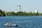 People Boat Ride On Herastrau Lake