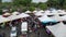 People busy buy food at ramadhan market during puasa