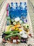 People Buying Basic Supermarket Products In Shopping Cart Trolley