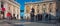 People in Campidoglio square in Rome