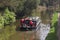 People on canal boat