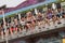 People on carnival ride at state fair